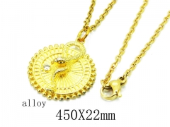 HY Wholesale 316L Stainless Steel Necklace-HY35N0346HIV