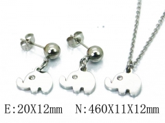 HY 316L Stainless Steel jewelry Animal Set-HY91S0686NLS