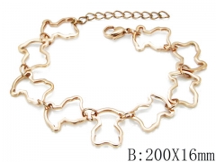 HY Wholesale Stainless Steel 316L Bracelets (Bear Style)-HY64B0415HOZ