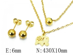 HY 316L Stainless Steel jewelry Animal Set-HY91S0669N5
