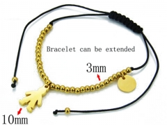 HY Stainless Steel 316L Bracelets (Rope Weaving)-HY64B0459HJZ