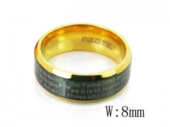 HY Wholesale 316L Stainless Steel Rings-HY23R0095OQ