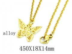 HY Wholesale 316L Stainless Steel Necklace-HY35N0361HIY