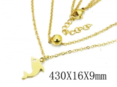 HY Wholesale 316L Stainless Steel Necklace-HY91N0108NS