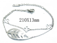 HY Stainless Steel 316L Bracelets (Charm)-HY54B0529ML