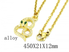 HY Wholesale 316L Stainless Steel Necklace-HY35N0336HIE