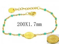 HY Stainless Steel 316L Bracelets (Charm)-HY76B1450KLF