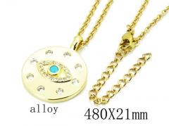 HY Stainless Steel 316L CZ Necklaces-HY54N0421OL