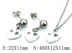 HY 316L Stainless Steel Lover jewelry Set-HY91S0683NLW