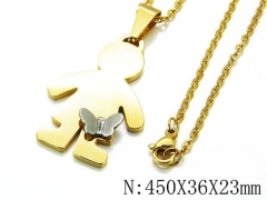 HY Wholesale 316L Stainless Steel Necklace-HY90N0022HHE