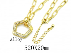 HY Stainless Steel 316L CZ Necklaces-HY35N0398HOT