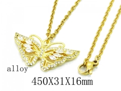 HY Wholesale 316L Stainless Steel Necklace-HY35N0357HLR