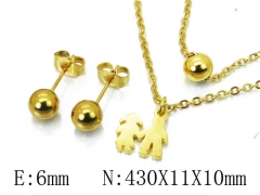 HY Wholesale 316L Stainless Steel jewelry Popular Set-HY91S0664NL