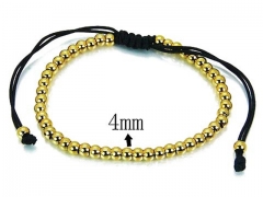 HY Stainless Steel 316L Bracelets (Rope Weaving)-HY76B1416LL