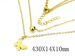 HY Wholesale 316L Stainless Steel Necklace-HY91N0109ND