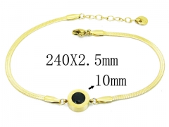 HY Stainless Steel 316L Bracelets (Charm)-HY24B0037HHX
