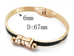 HY Wholesale 316L Stainless Steel Bangle-HY80B0996HNZ