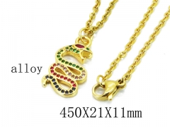 HY Wholesale 316L Stainless Steel Necklace-HY35N0339HIR