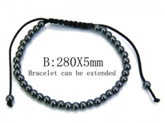 HY Stainless Steel 316L Bracelets (Rope Weaving)-HY35B0548MZ