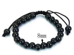 HY Stainless Steel 316L Bracelets (Rope Weaving)-HY76B1427MLZ