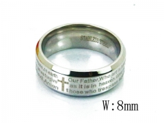 HY Wholesale 316L Stainless Steel Rings-HY23R0094JL