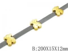 HY Wholesale Stainless Steel 316L Bracelets (Bear Style)-HY64B0407HPZ