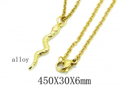 HY Wholesale 316L Stainless Steel Necklace-HY35N0344HIF