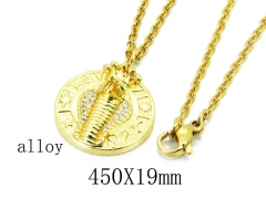 HY Wholesale 316L Stainless Steel Necklace-HY35N0351HIW