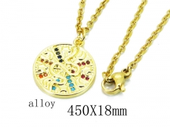 HY Wholesale 316L Stainless Steel Necklace-HY35N0347HIX