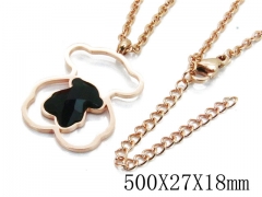 HY Stainless Steel 316L Necklaces (Bear Style)-HY90N0166HJZ