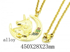 HY Wholesale 316L Stainless Steel Necklace-HY35N0371HIV