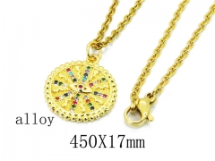 HY Stainless Steel 316L CZ Necklaces-HY35N0381HIA
