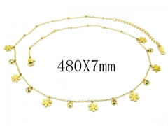 HY Wholesale 316L Stainless Steel Necklace-HY54N0441HIB