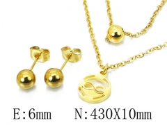 HY 316 Stainless Steel jewelry Set-HY91S0677N5