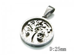 HY Stainless Steel 316L Pendant-HYC09P0529PU