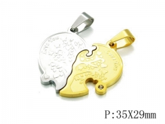 HY Stainless Steel 316L Pendant-HYC59P0356ML