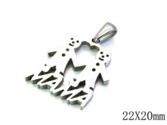 HY Stainless Steel 316L Pendant-HYC70P0217KZ