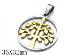 HY Stainless Steel 316L Pendant-HYC12P0263O0