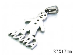 HY Stainless Steel 316L Pendant-HYC70P0211KZ