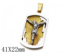 HY Stainless Steel 316L Religion Pendant-HYC09P0680H60