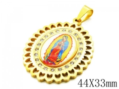 HY Stainless Steel 316L Religion Pendant-HYC12P0249H00