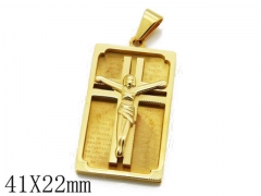 HY Stainless Steel 316L Religion Pendant-HYC09P0698H60