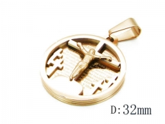 HY Stainless Steel 316L Religion Pendant-HYC09P0605HJT