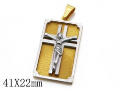 HY Stainless Steel 316L Religion Pendant-HYC09P0699H60