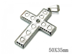 HY Stainless Steel 316L Cross Pendant-HYC70P0422LQ