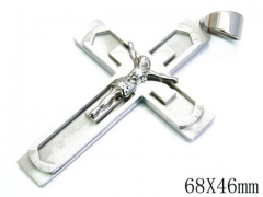 HY Stainless Steel 316L Cross Pendant-HYC09P0148HKZ