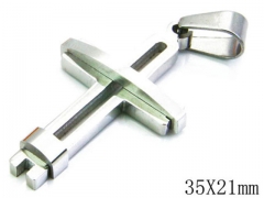 HY Stainless Steel 316L Cross Pendant-HYC09P0177PZ