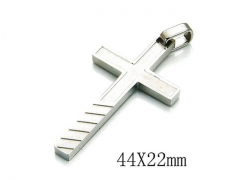 HY Stainless Steel 316L Cross Pendant-HYC59P0436LQ