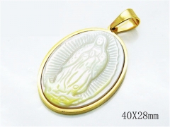 HY Stainless Steel 316L Religion Pendant-HYC12P0418HKU