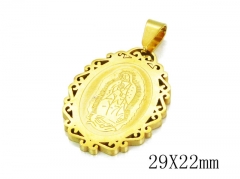 HY Stainless Steel 316L Religion Pendant-HYC12P0585KLV